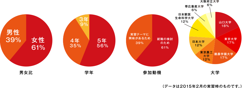 どんなひとが参加しているの？